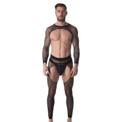 Barcode Berlin Legging Filet Cacci Noir